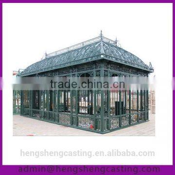 Garden Steel Movable Green Houses for Sale photo-2