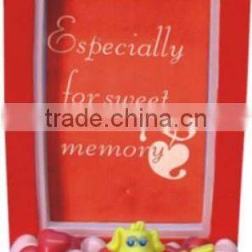 Polyresin cute dog photo Frame