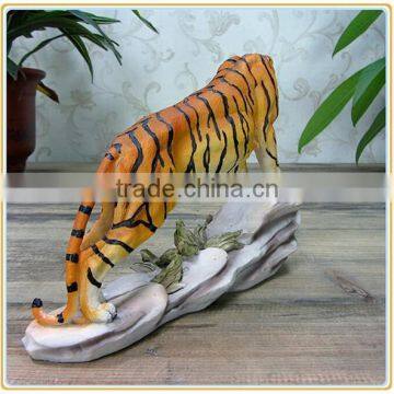 Customized Garden Decoration Life Like Wild Animal Tiger Sculpture photo-2