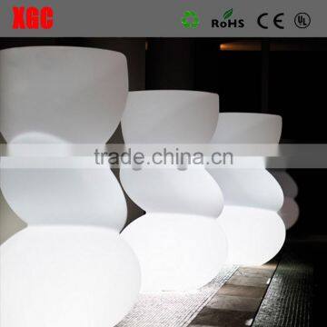 illuminated lighting Flower vase, led planter flower pot GD110