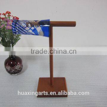 Wooden Exquisite Handcraft Hanging Glass Shelves Wooden Shelves photo-5