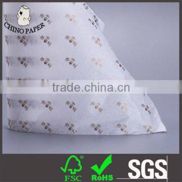 Tissue wrapping paper printed logo wrap shoes