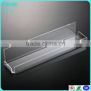 Clear Acrylic Mirror Food Tray With Handle photo-5