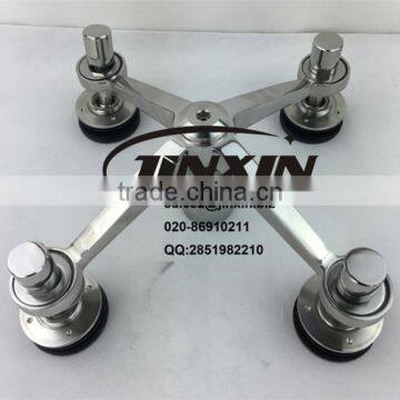 JINXIN 304 316 Stainless Steel Glass Spider_one Arm Two Arms Three Arms Four Arms Six Arms Glass_glass Clamp Spider photo-2