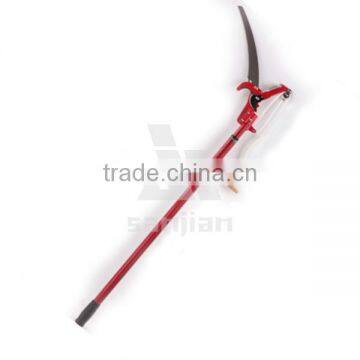 Long arm telescopic pole saw pruning saw