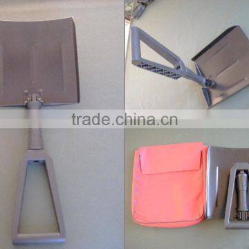High Strength Nylon Handle Aluminum Camping Snow Shovel photo-2
