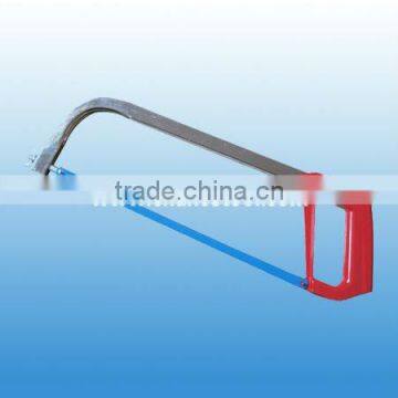 Square tubular hack saw frame with aluminum hand CTA015