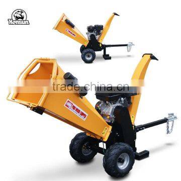 Comply With Europe Safety Regulation CE Approved Trailer Mounted Mobile Diesel Engine Wood Chips Making Machine photo-4