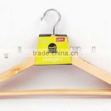 household wooden coat hanger for man and women