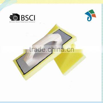Swiss Cheese Sponge With Wood Handle Aluminum Backing Float Trowel photo-6