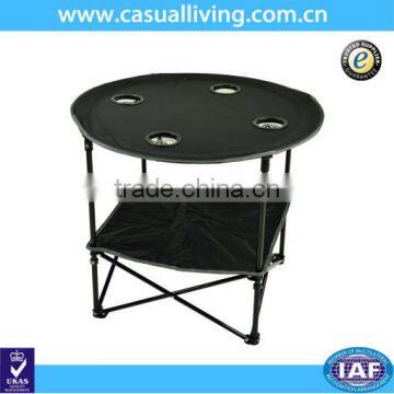 New Design portable outdoor furniture folding table for camping picnic