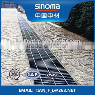 The steel grating for Manhole covers/Trench Drain grating cover in Waste Water System