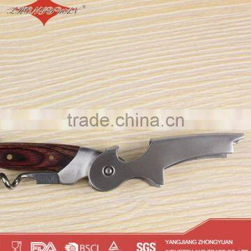 Stainless Steel Bottle Opener Wine Corkscrew for Promotional Gift photo-6