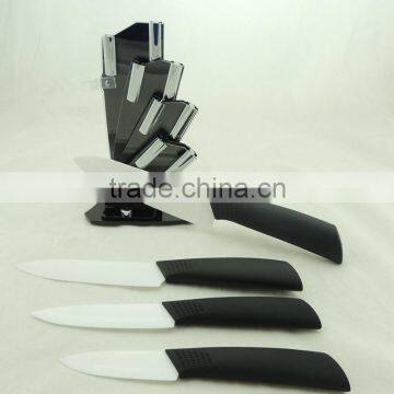 Best Quality Nice satin and Shiny Household Ceramic Knives Set