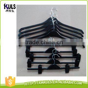 50CM Black Plastic Clothes Hanger photo-3
