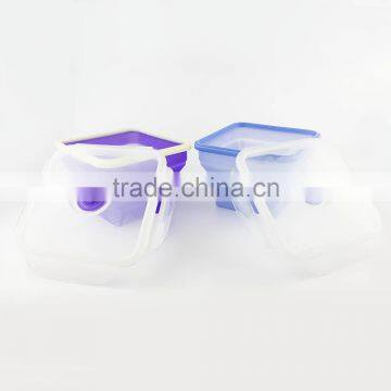 Food Grade Eco-friendly Reuseable Silicone Folding Bowl/Lunch Boxes photo-4