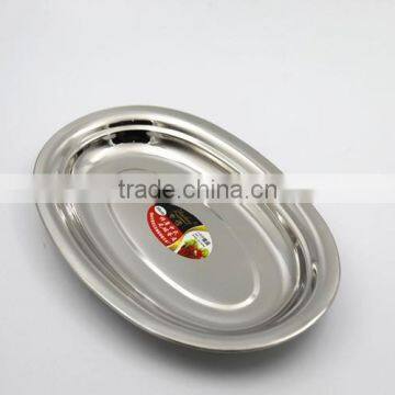 Oval Stainless Steel Plate & Dishes for Sale photo-3