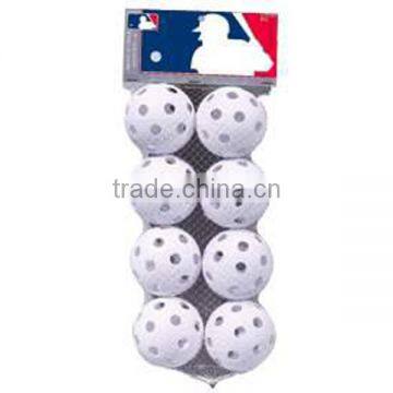 Indoor/Outdoor White Perforated Practice Ball