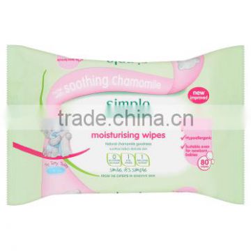 Simple Baby Moisturising Wipes 80 Wipes