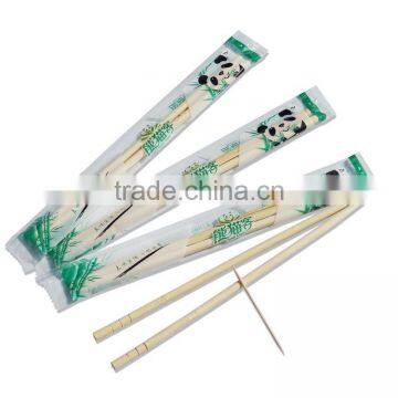 natural color and eco-friendly po packing disposable chopsticks