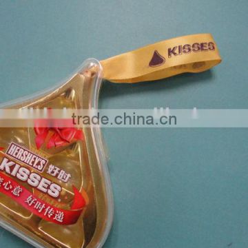 custom logo printed polyester ribbon, satin ribbon, grosgrain ribbon for packing gifts