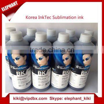 high transfer rate dye sublimation ink inktec mart for dx4, dx5 heads