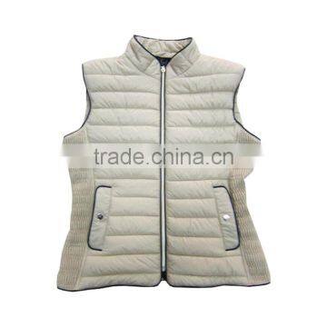 Printed Fur Lining Women Winter Vest Quilted Vest photo-3