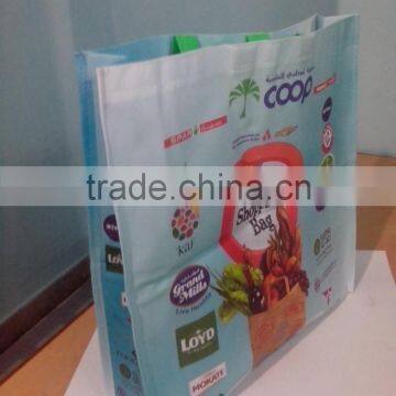 Non Woven Promotion Bags With Gusset and Handles photo-2