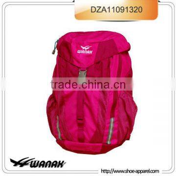 Bright Red Rucksack Backpack Bag