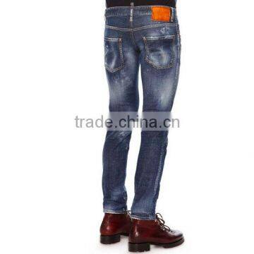 Biker Jeans Fashion Denim Trousers(LOTK079) photo-3