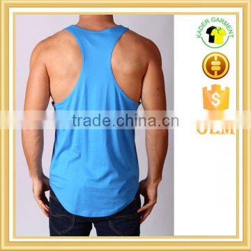 Mens Custom Gym Stringer Singlet Wholesale, Stringer Tank Top for Bodybuilding photo-3