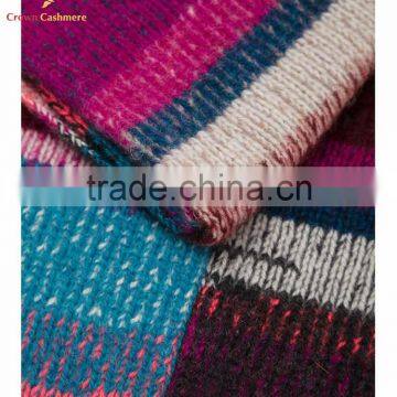 Luxe Baby Knitted Cashmere Wool Blanket With Multi-Colors photo-2
