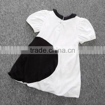 Children Boutique Cotton Baby Party Dresses for Fat Girls photo-2