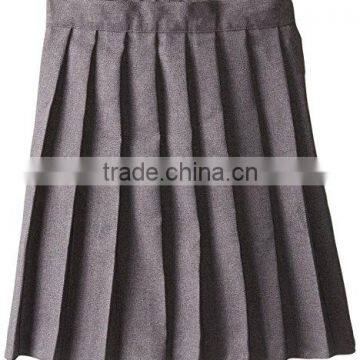 100% Cotton Beautiful Girl School Uniform Skirt ,School Uniform Design photo-4