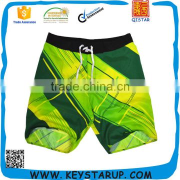 Custom 100% Polyester Swimwear men surf waterproof short