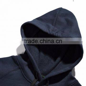 OEM Custom Logo Cheap Mens Winter Pullover Thick Fleece Lined Hoodie photo-3