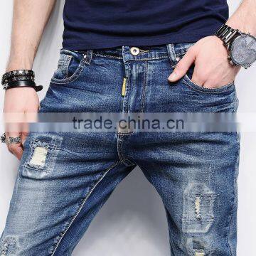 Man Jeans Famous Brand Pants For Men Denim Cargo photo-2