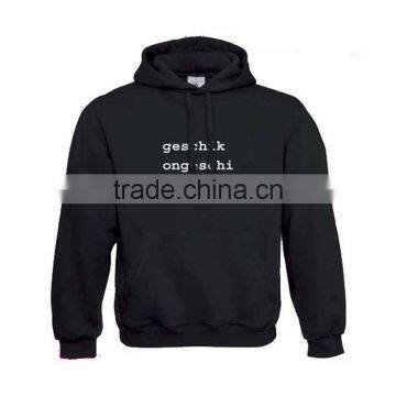 Plain Black Hoodie With Pullover/cheap Plain Hoodies/ear Hoodies for Men Plain photo-2