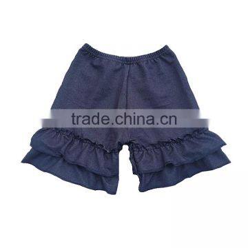 Giggle Moon Remake Girls Matching Icing Pants Short Girls Chevron Three Ruffles Pants photo-2