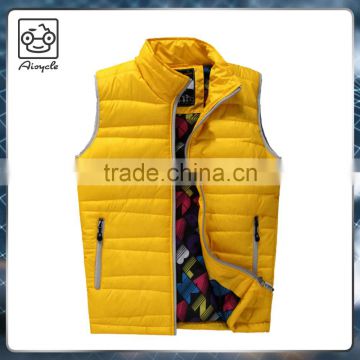 Women's winter sleeveless down feather jackets