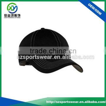 Black color classical Dry fit material sports hats