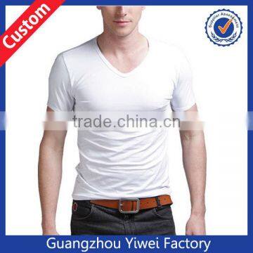 2017 Plain High Quality Cheap 100% Cotton Custom Blank T Shirt Design