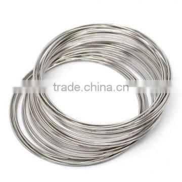 Wholesale Jewelry 40mm Dia. 0.6mm thick Loops Memory Beading Wire