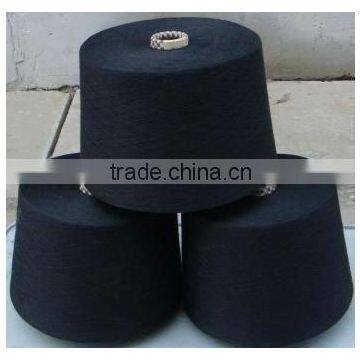 Black Polyester Spun Yarn