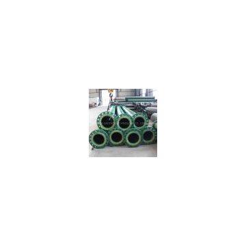 Steel lining PU wear-resistant pipe