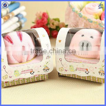 promotional cake towel/ animal shape gift towel