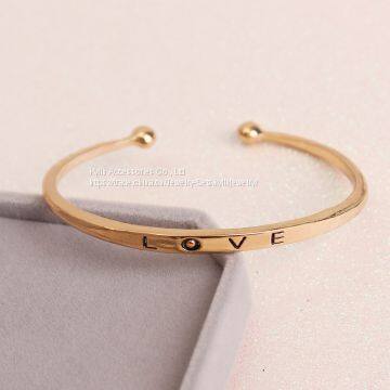 Fashion Jewelry Love Open Bangle photo-2