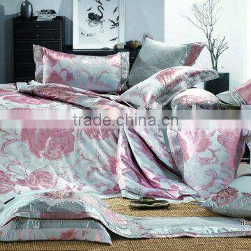 Imitated silk,cotton jacquard Home textile,bedding set