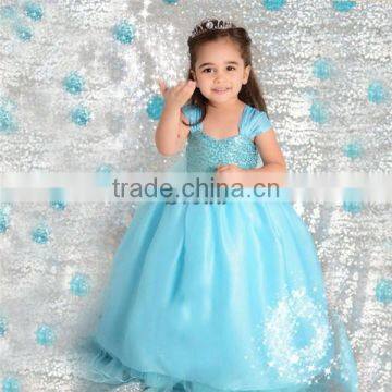 Wholesale Girls party dress Frozen girl dress fashion dress for children