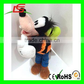 DisSneys Parks Snuggle Snappers Goofy Plush Doll Slap Bracelet